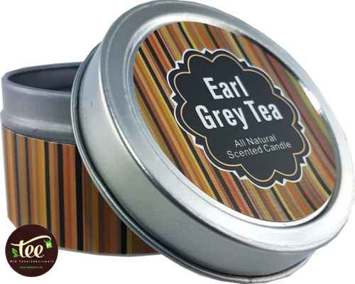 Duftkerze 4 cm Dose Earl Grey Tea