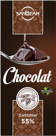 Schokolade Bio 55% Zartbitter 100g